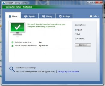 Microsoft Security Essentials Beta