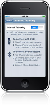 Iphone 3G S Internet Tethering